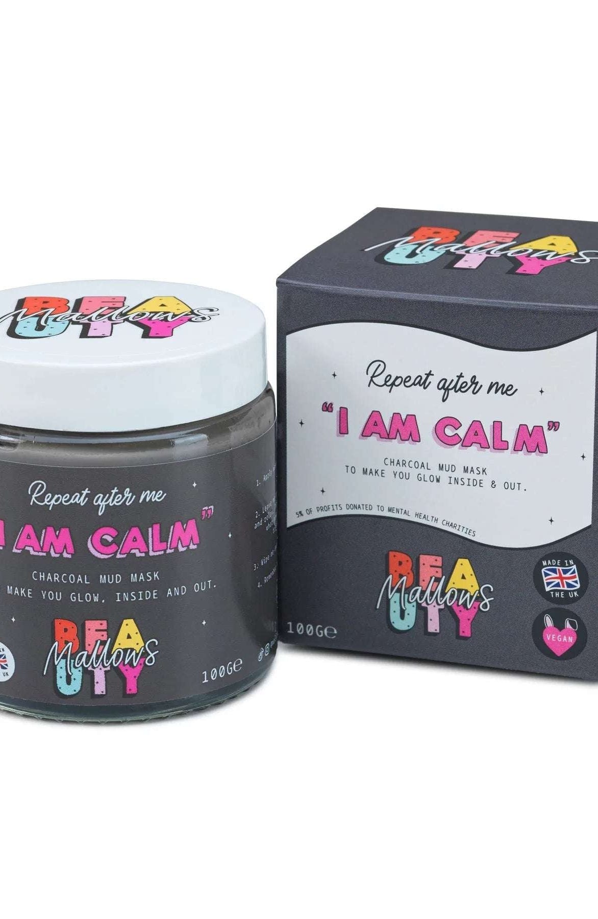 Shop Mallows Beauty Mallows Beauty Charcoal Mud Mask Face Mask for women – premium loungewear and festival fashion at Spoiled Brat