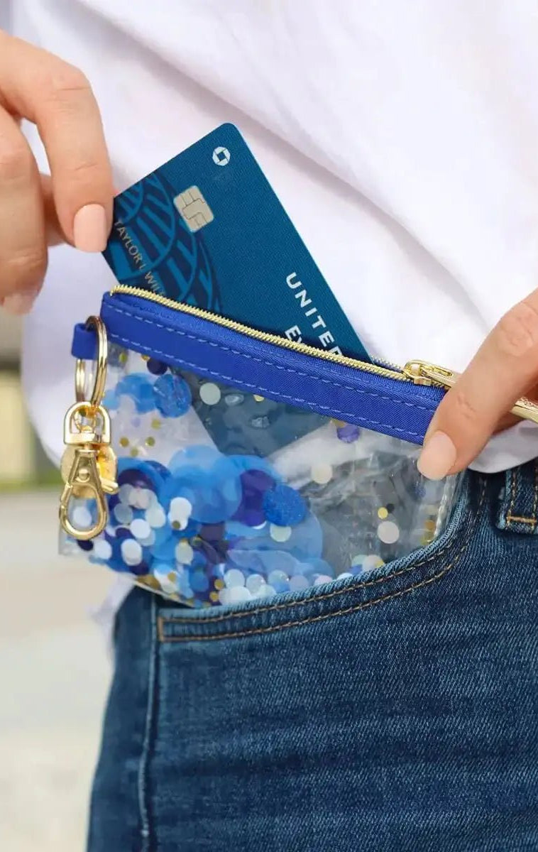 Shop Packed Party Packed Party Spirit Squad True Blue Keychain Purse Purse for women – premium loungewear and festival fashion at Spoiled Brat