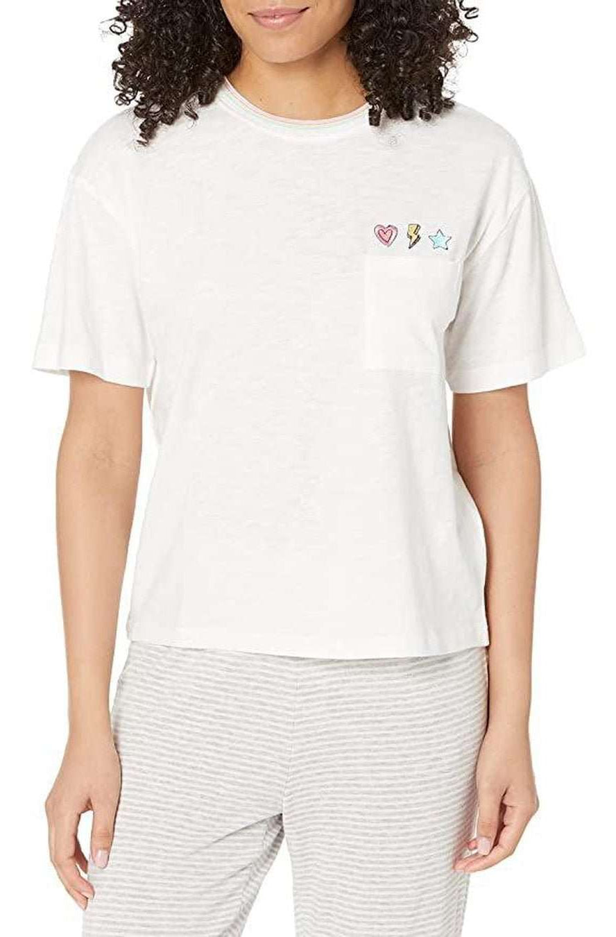 Shop PJ Salvage PJ Salvage One Love Embroidered T-Shirt T-Shirt for women – premium loungewear and festival fashion at Spoiled Brat