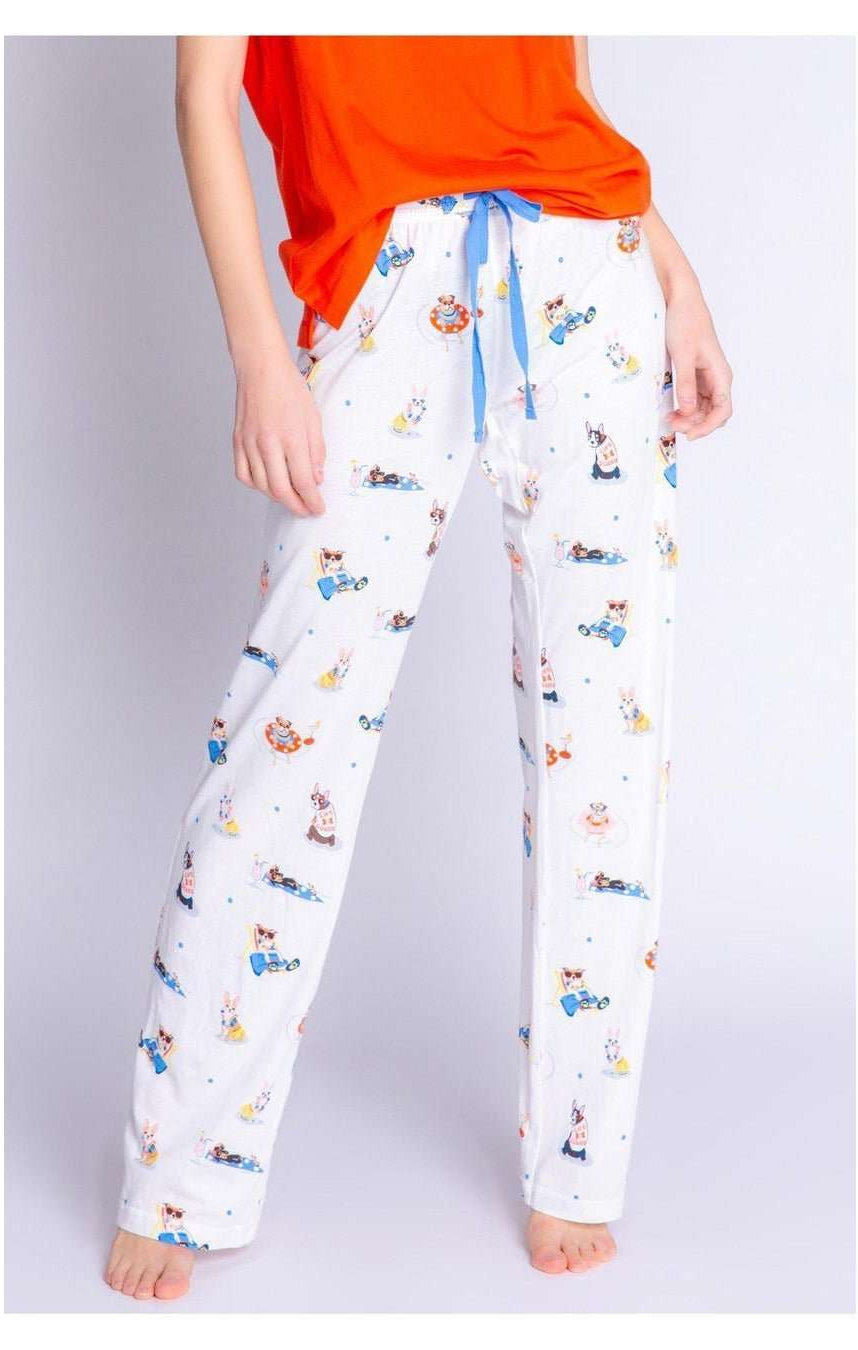 Shop PJ Salvage PJ Salvage Playful Prints Vacation Mode PJ Pants Pyjamas for women – premium loungewear and festival fashion at Spoiled Brat