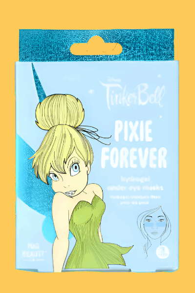 Disney TinkerBell Pixie Perfection Hydrogel Under Eye Patches Eye Pads by Mad Beauty as seen on celebrities