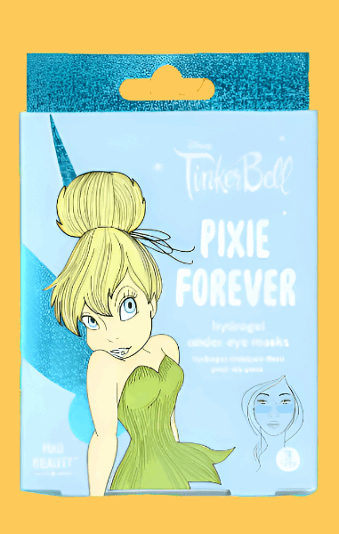 Disney TinkerBell Pixie Perfection Hydrogel Under Eye Patches Eye Pads by Mad Beauty as seen on celebrities