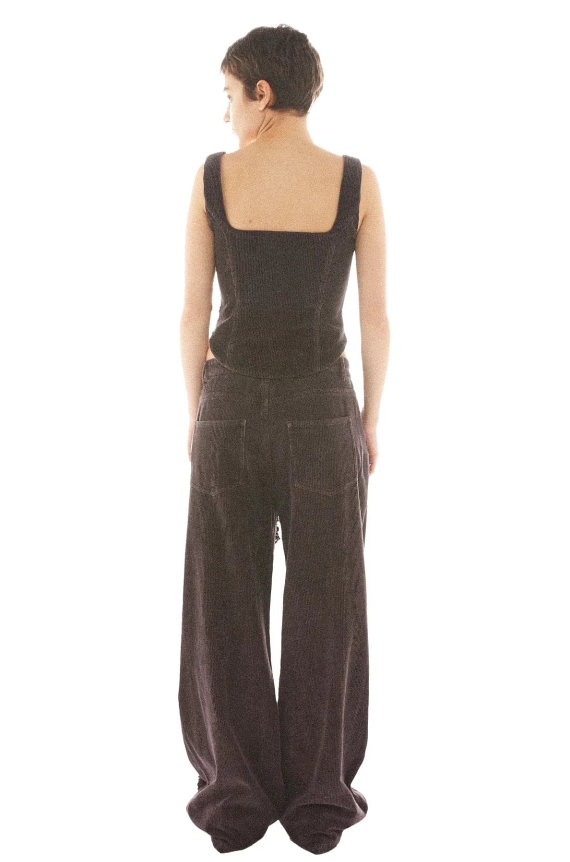 Shop Basic Pleasure Mode Basic Pleasure Mode Hot Chocolate Corset Top Corset for women – premium loungewear and festival fashion at Spoiled Brat