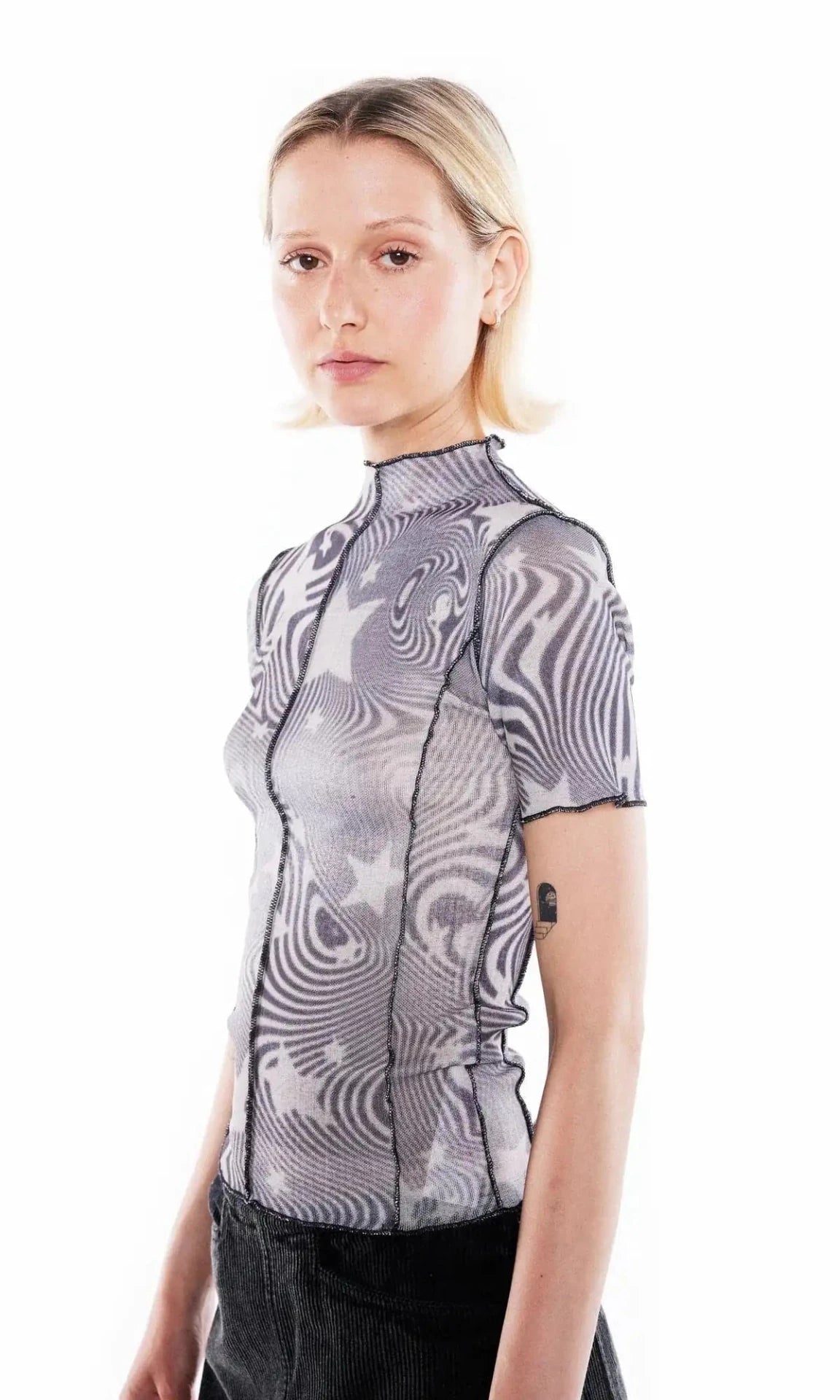 Basic Pleasure Mode Supernova Star Tee - Spoiled Brat