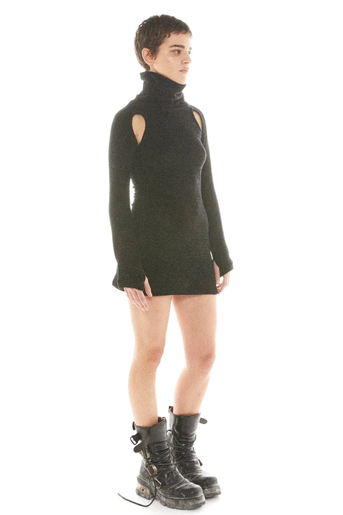 Basic Pleasure Mode Thunder Bodycon Dress - Spoiled Brat