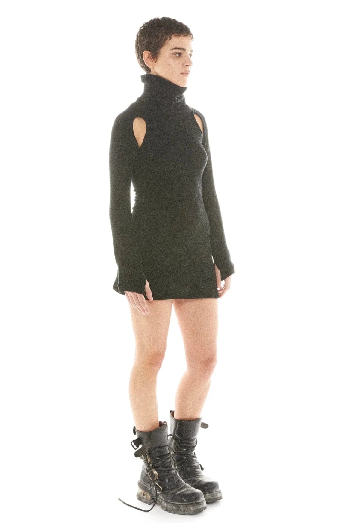 Shop Basic Pleasure Mode Basic Pleasure Mode Thunder Bodycon Dress Party Dress for women – premium loungewear and festival fashion at Spoiled Brat