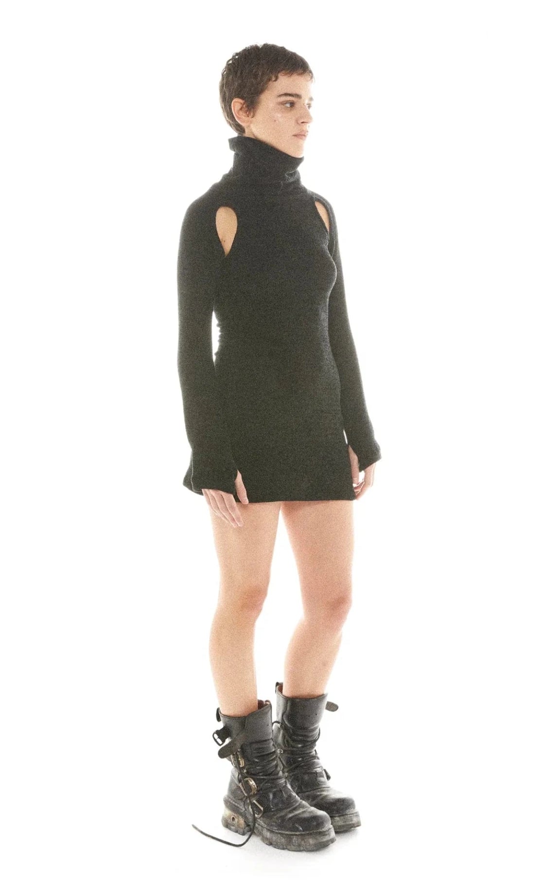 Basic Pleasure Mode Thunder Bodycon Dress - Spoiled Brat