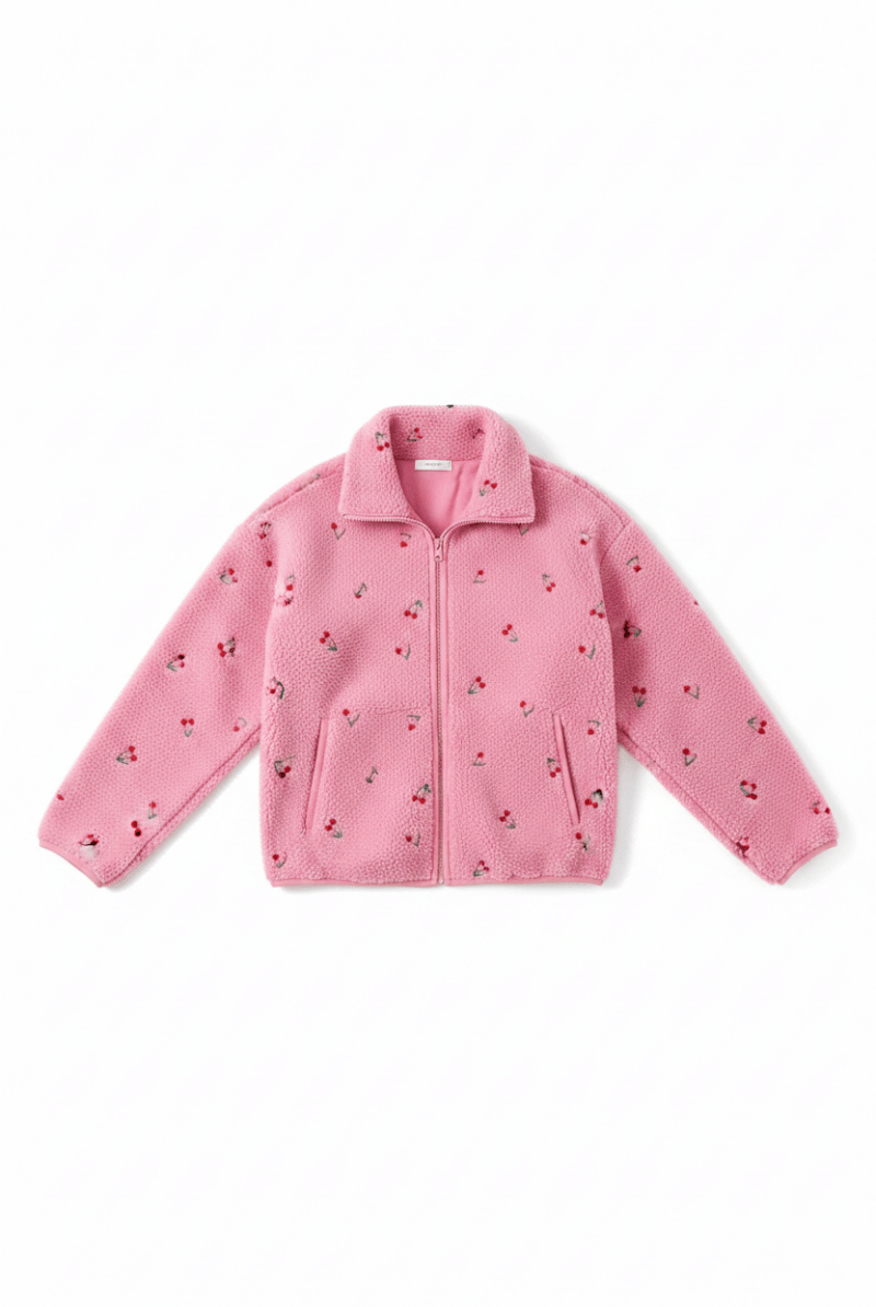 Shop Beach Riot Beach Riot Bennie Fleece Jacket as seen on Chloe Meadows Jacket for women – premium loungewear and festival fashion at Spoiled Brat