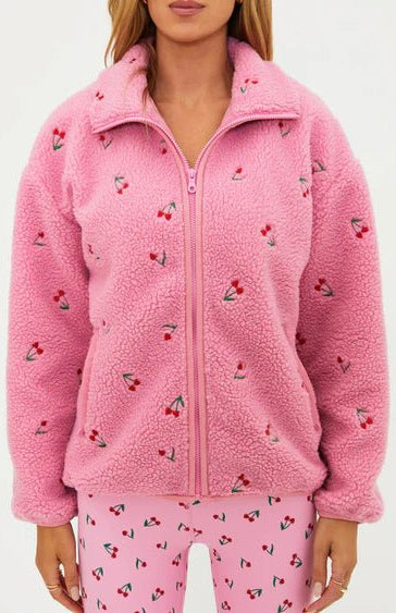 Shop Beach Riot Beach Riot Bennie Fleece Jacket Jacket for women – premium loungewear and festival fashion at Spoiled Brat