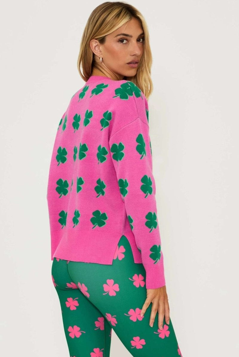 Shop Beach Riot Beach Riot Callie Sweater as seen on Catherine Tyldesley Jumper for women – premium loungewear and festival fashion at Spoiled Brat