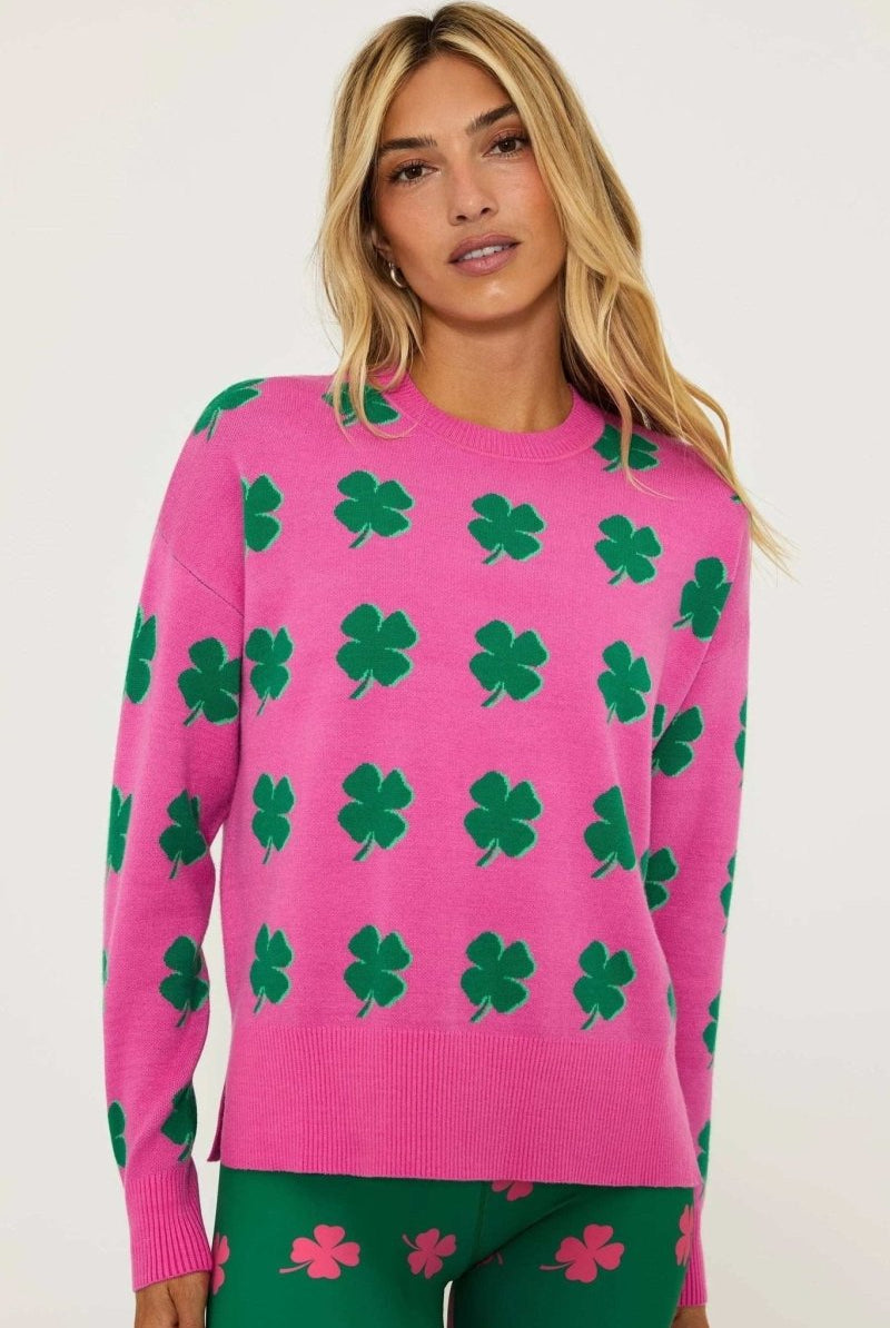 Shop Beach Riot Beach Riot Callie Sweater as seen on Catherine Tyldesley Jumper for women – premium loungewear and festival fashion at Spoiled Brat