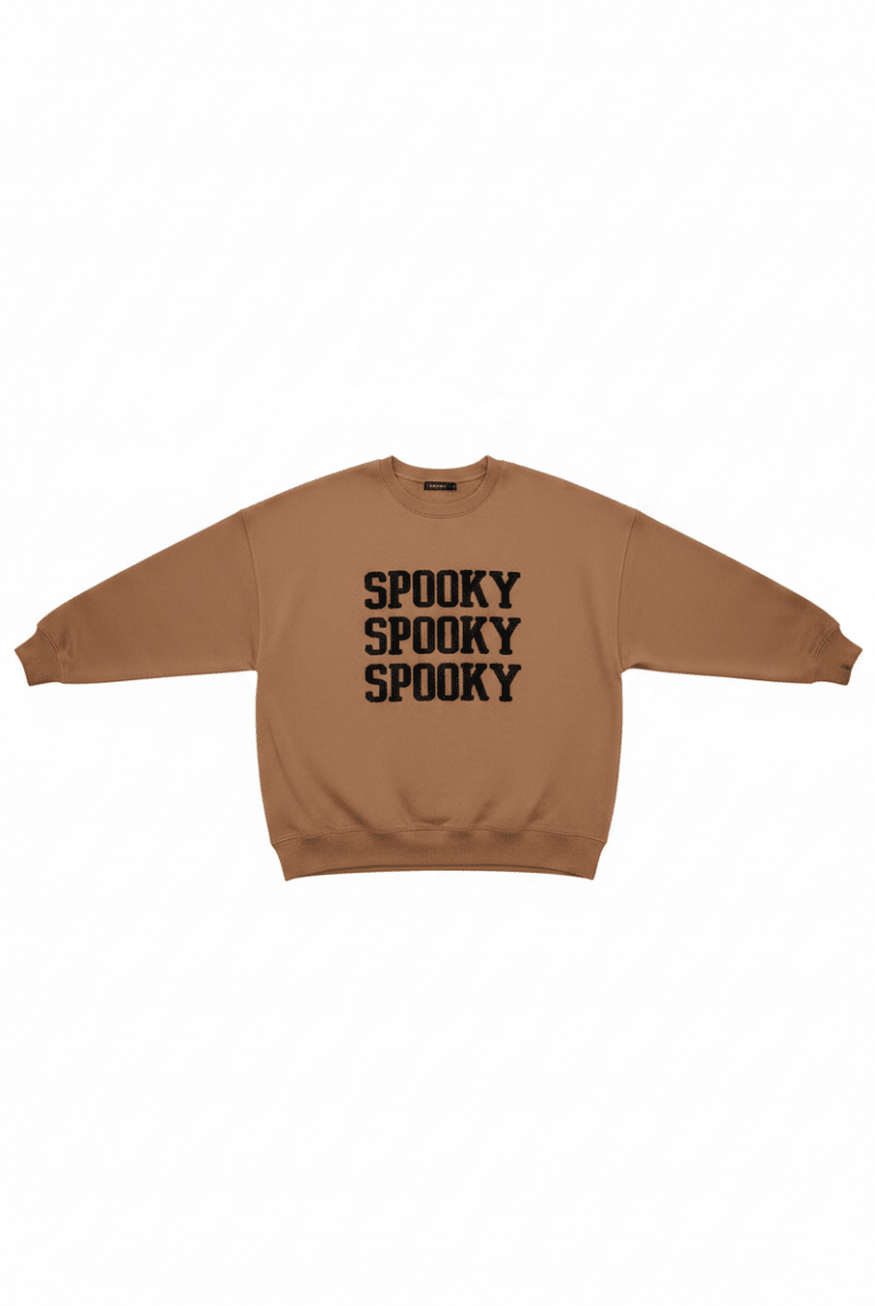 Shop Beach Riot Beach Riot Devyn Spooky Dusk Oversized Sweatshirt Sweater for women – premium loungewear and festival fashion at Spoiled Brat