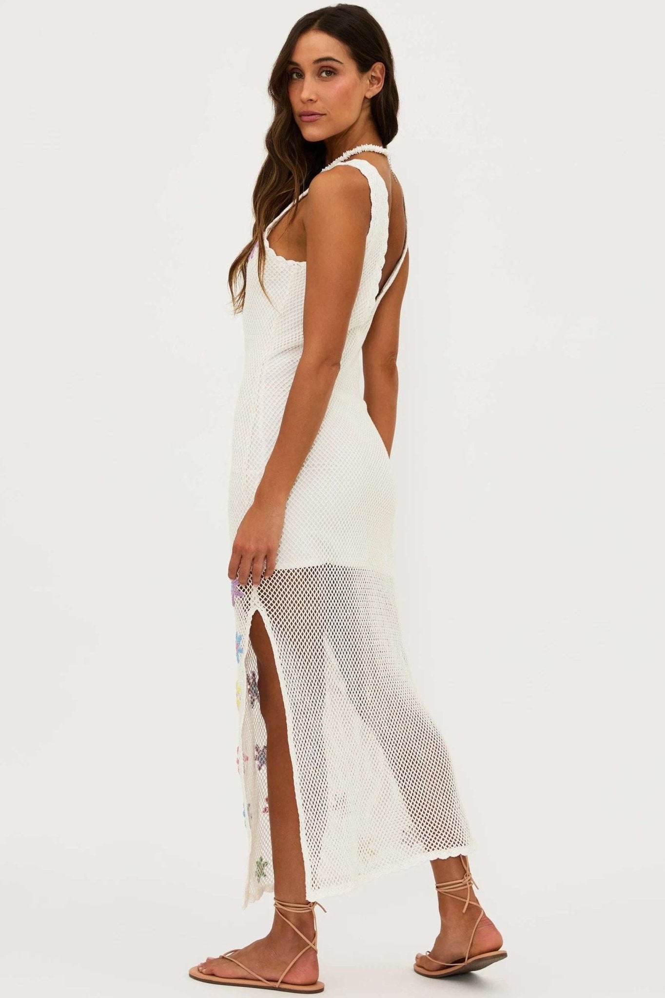 Shop Beach Riot Beach Riot Diana Spring Crochet Dress Dress for women – premium loungewear and festival fashion at Spoiled Brat