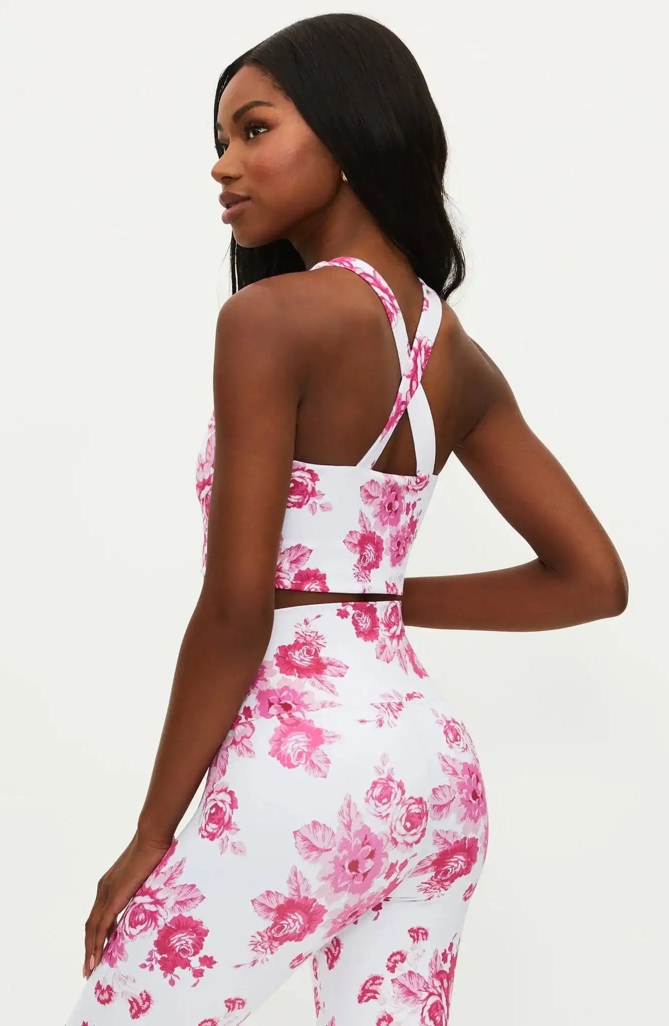 Beach Riot Katya Gym Desert Garden Crop Top as seen on Chloe Sims - Spoiled Brat