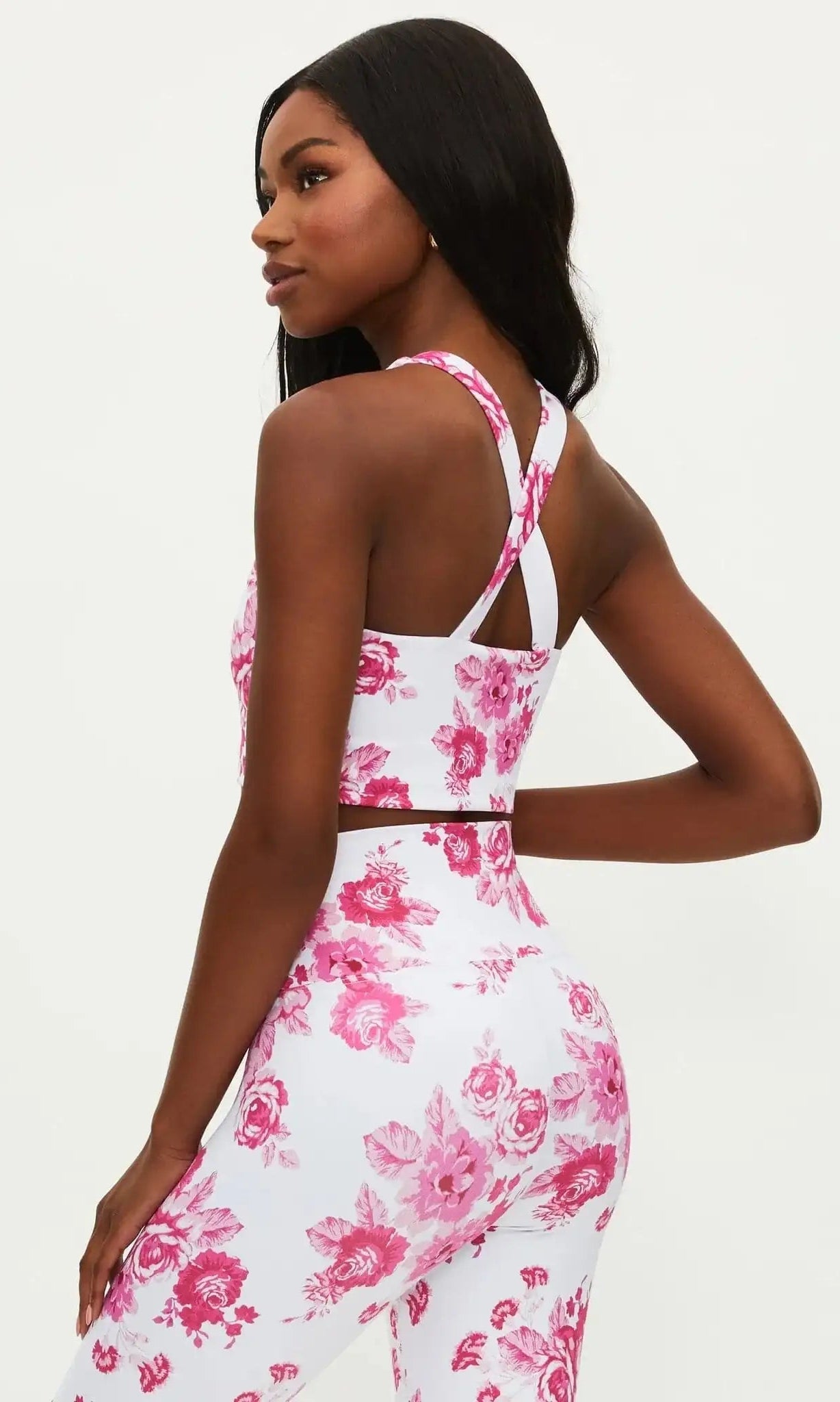 Beach Riot Katya Gym Desert Garden Crop Top as seen on Chloe Sims - Spoiled Brat