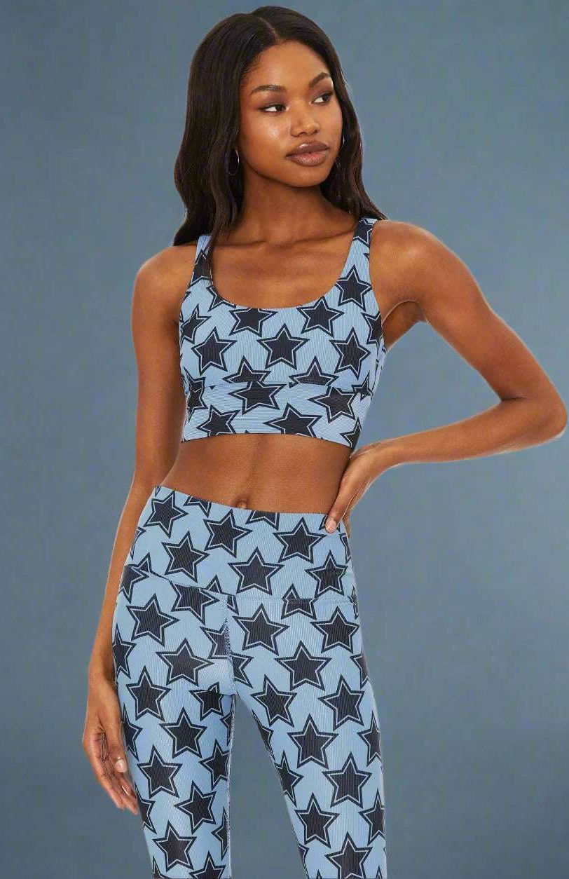 Beach Riot Leah Disco Star Gym Crop Top Crop Top by Beach Riot as seen on celebrities