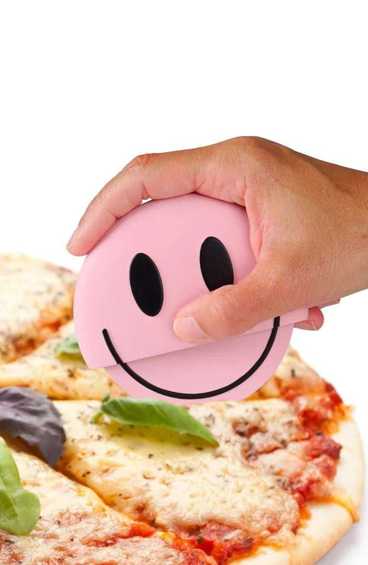Shop Bitten Bitten Happy Sad Mood Pizza Cutter Mug for women – premium loungewear and festival fashion at Spoiled Brat