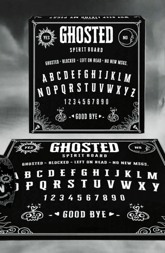 Shop Bored Sheep Bored Sheep Ghosted Spirit Board Game for women – premium loungewear and festival fashion at Spoiled Brat