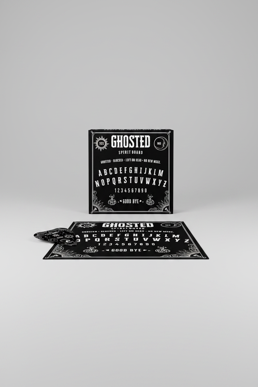 Shop Bored Sheep Bored Sheep Ghosted Spirit Board Game for women – premium loungewear and festival fashion at Spoiled Brat