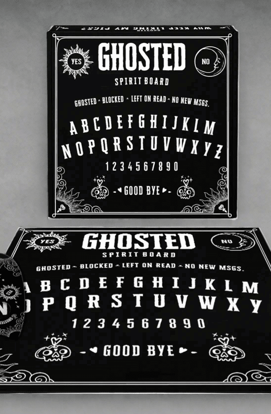 Shop Bored Sheep Bored Sheep Ghosted Spirit Board Game for women – premium loungewear and festival fashion at Spoiled Brat