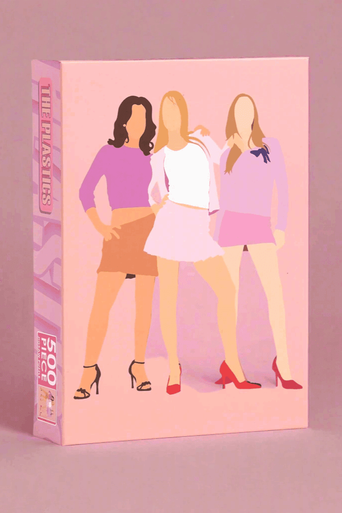 Bored Sheep Mean Girls Inspired: the Plastics Jigsaw Puzzle 500 Pcs by Bored Sheep – Game – Pink | Spoiled Brat UK