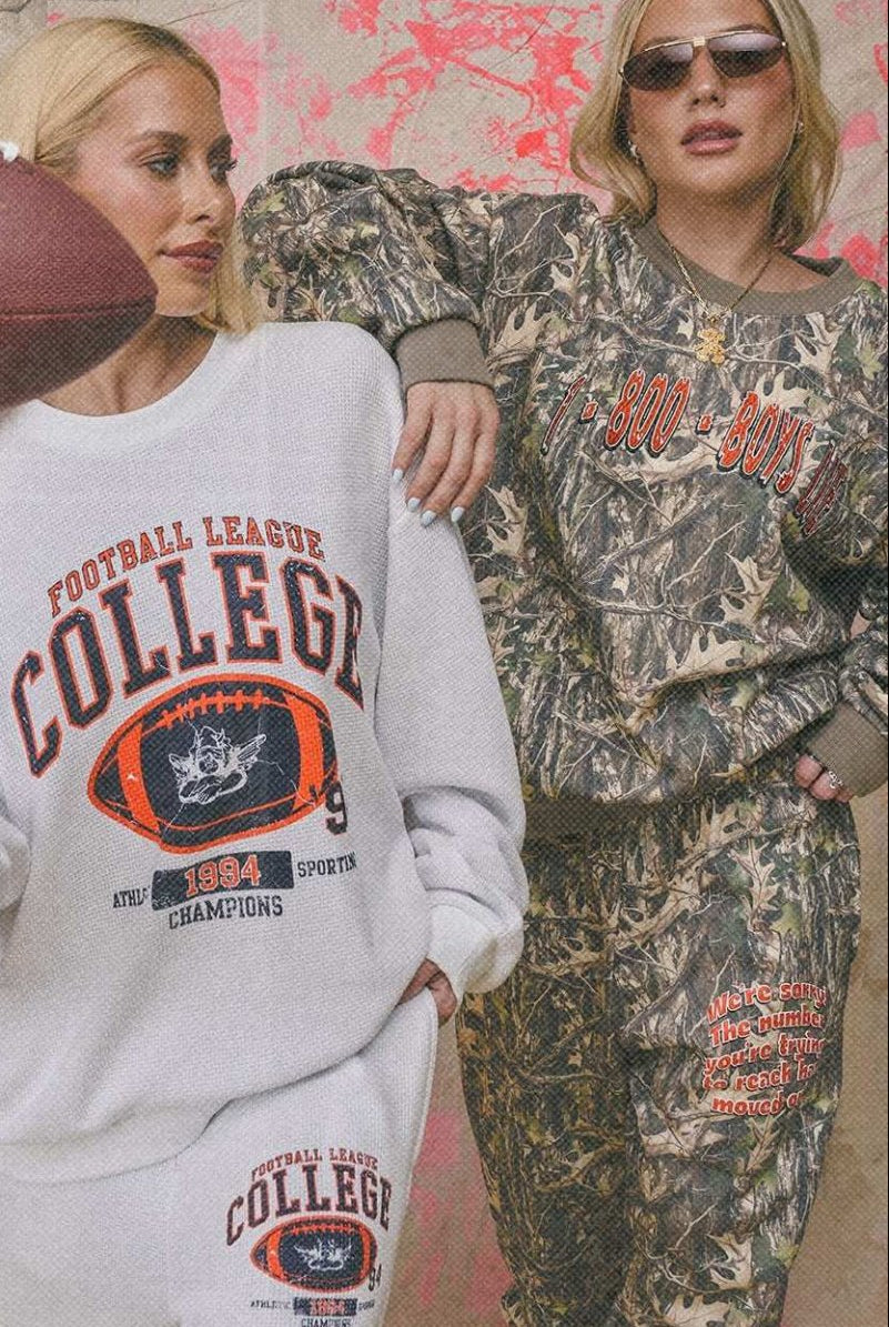 Shop Boys Lie Boys Lie 1 - 800 Manhunt Kara Crewneck Sweater Sweater for women – premium loungewear and festival fashion at Spoiled Brat