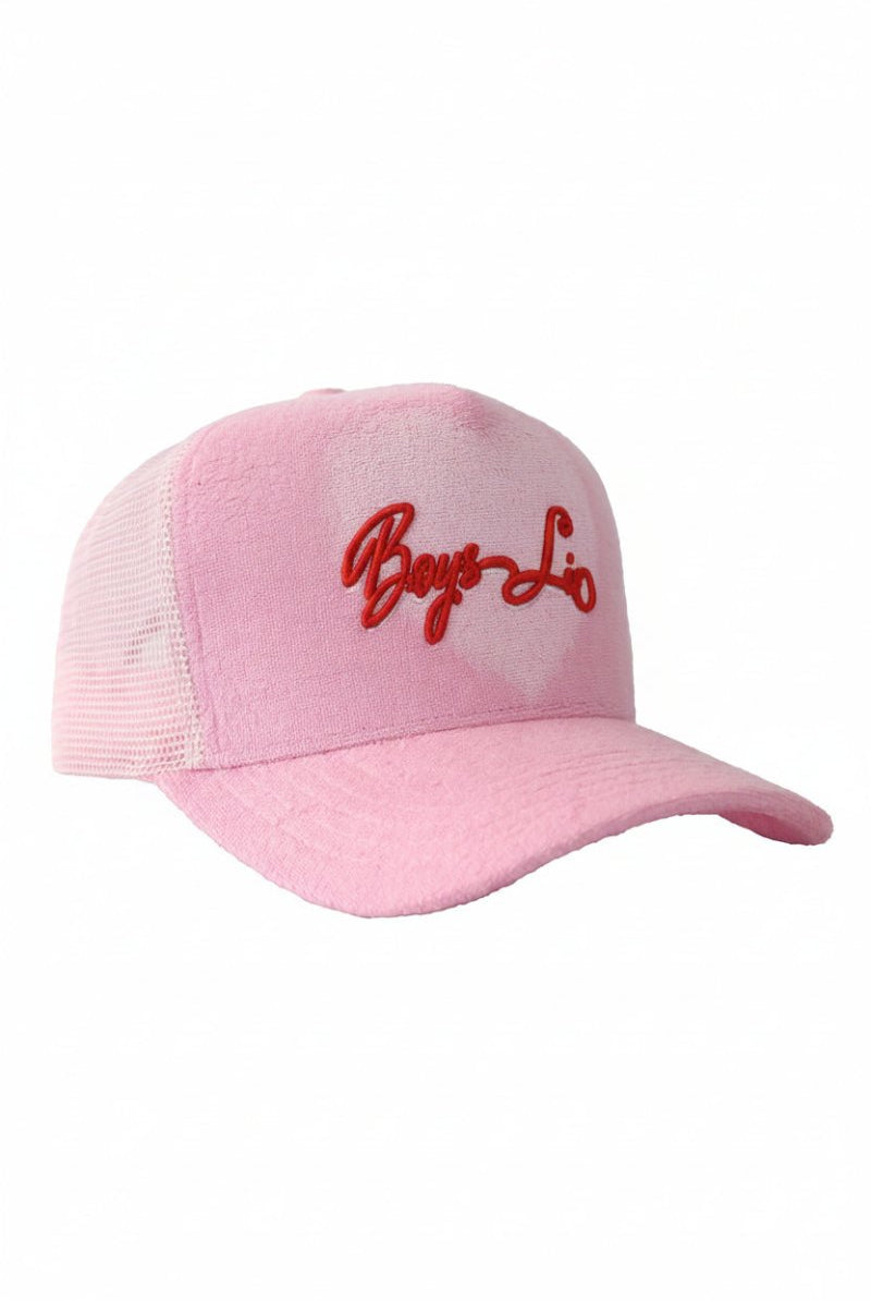 Shop Boys Lie Boys Lie Be Mine Trucker Hat Baseball Cap for women – premium loungewear and festival fashion at Spoiled Brat