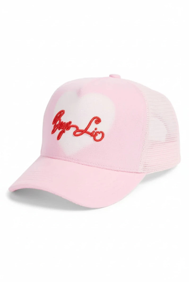 Shop Boys Lie Boys Lie Be Mine Trucker Hat Baseball Cap for women – premium loungewear and festival fashion at Spoiled Brat