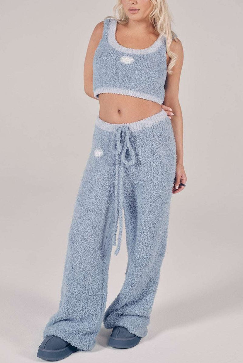 Shop Boys Lie Boys Lie Bodhi Blue Sweatpants Jogger Bottoms for women – premium loungewear and festival fashion at Spoiled Brat