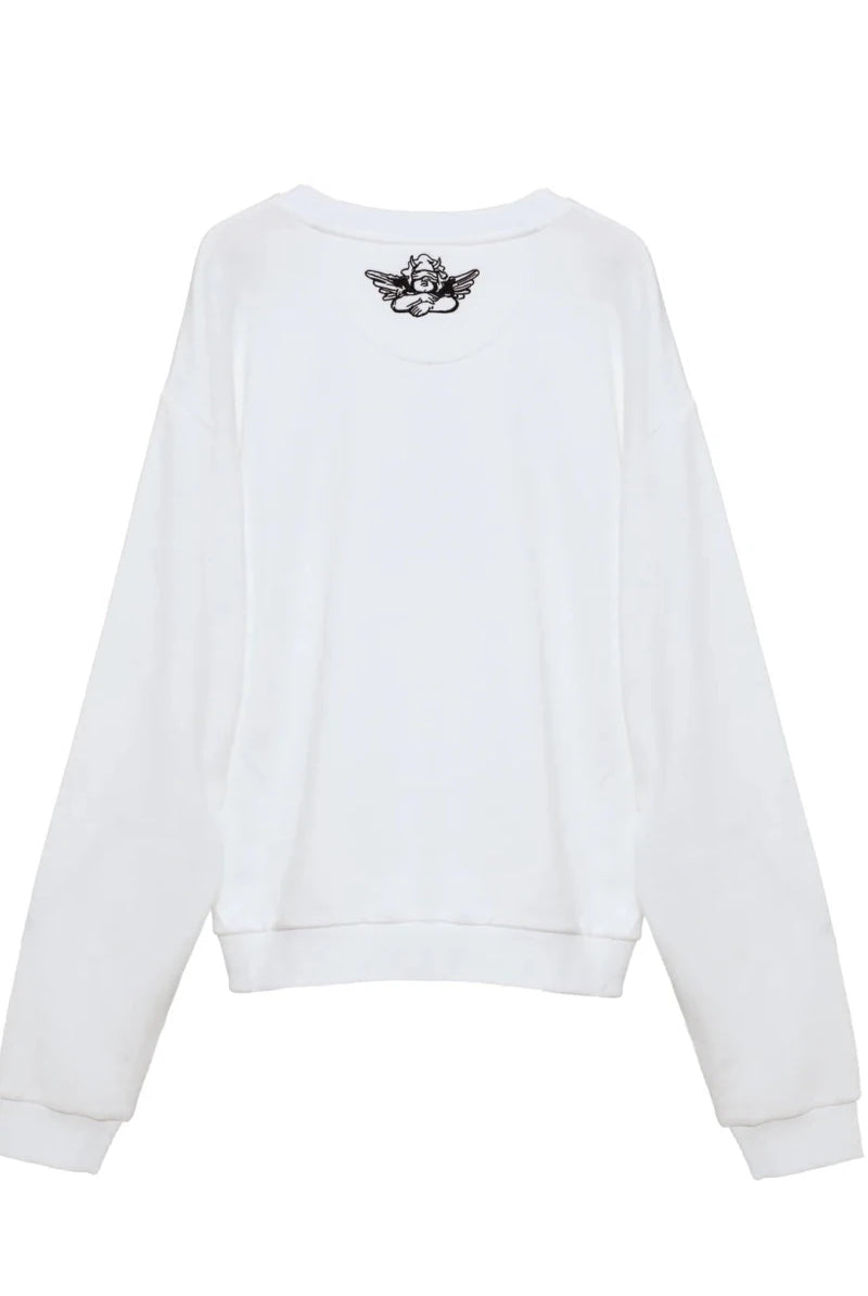 Shop Boys Lie Boys Lie Caitlyn Coded Kara Crewneck Sweater Sweater for women – premium loungewear and festival fashion at Spoiled Brat