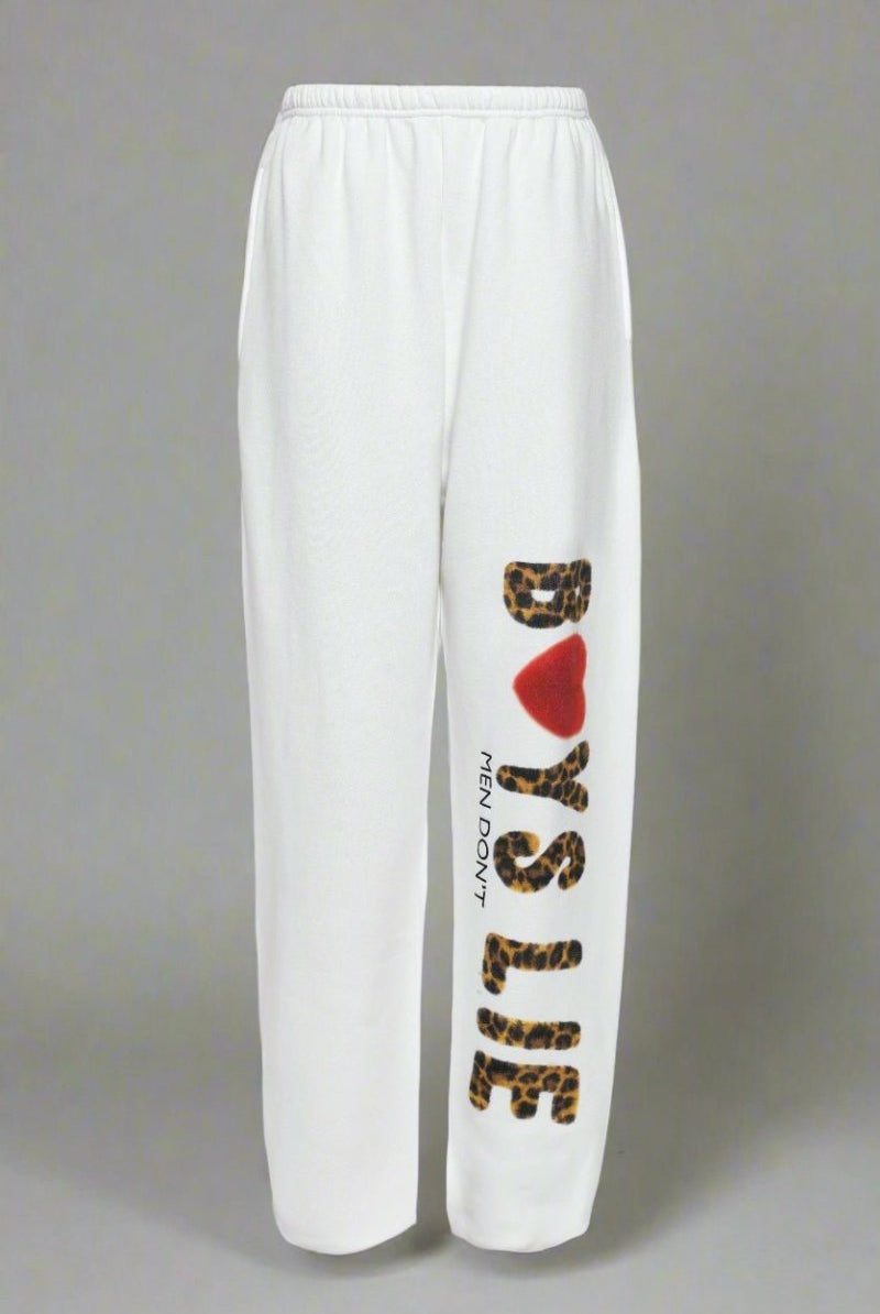 Shop Boys Lie Boys Lie Caitlyn Coded Kimmy Jogger Pant Jogger Bottoms for women – premium loungewear and festival fashion at Spoiled Brat