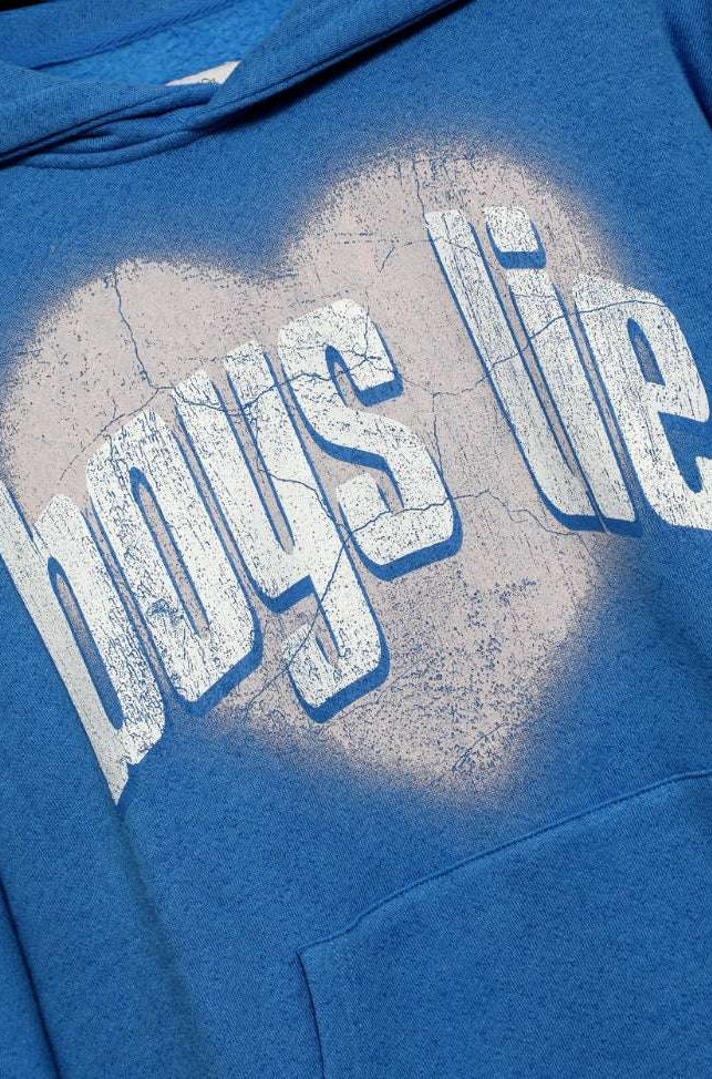 Boys Lie Charmer Racer Hoodie as seen on Chloe Sims - Spoiled Brat