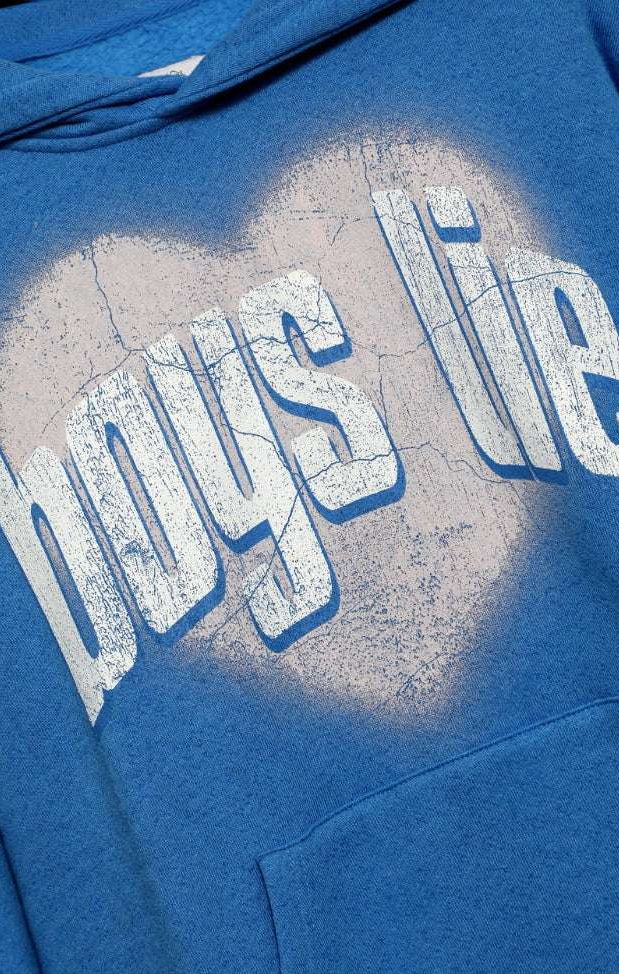 Boys Lie Charmer Racer Hoodie as seen on Chloe Sims - Spoiled Brat