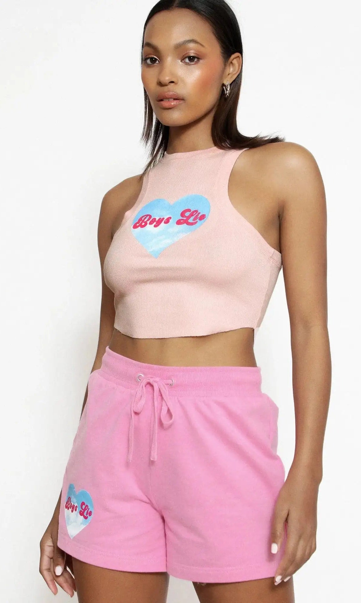 Boys Lie Head in The Clouds Tank Top as seen on Ariana Madix - Spoiled Brat