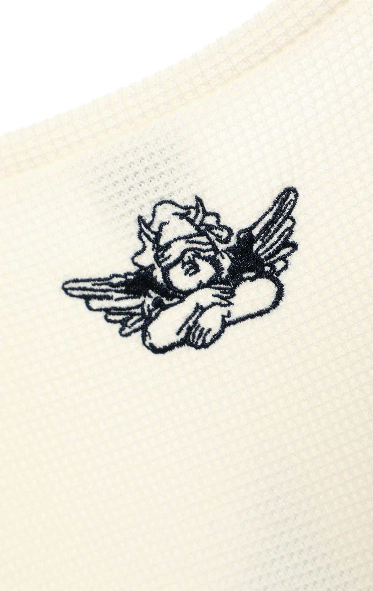 Shop Boys Lie Boys Lie Heavenly Room Service PJ BF Thermal Long Sleeve Tee as seen on Megan Fox Hooded Sweatshirt for women – premium loungewear and festival fashion at Spoiled Brat