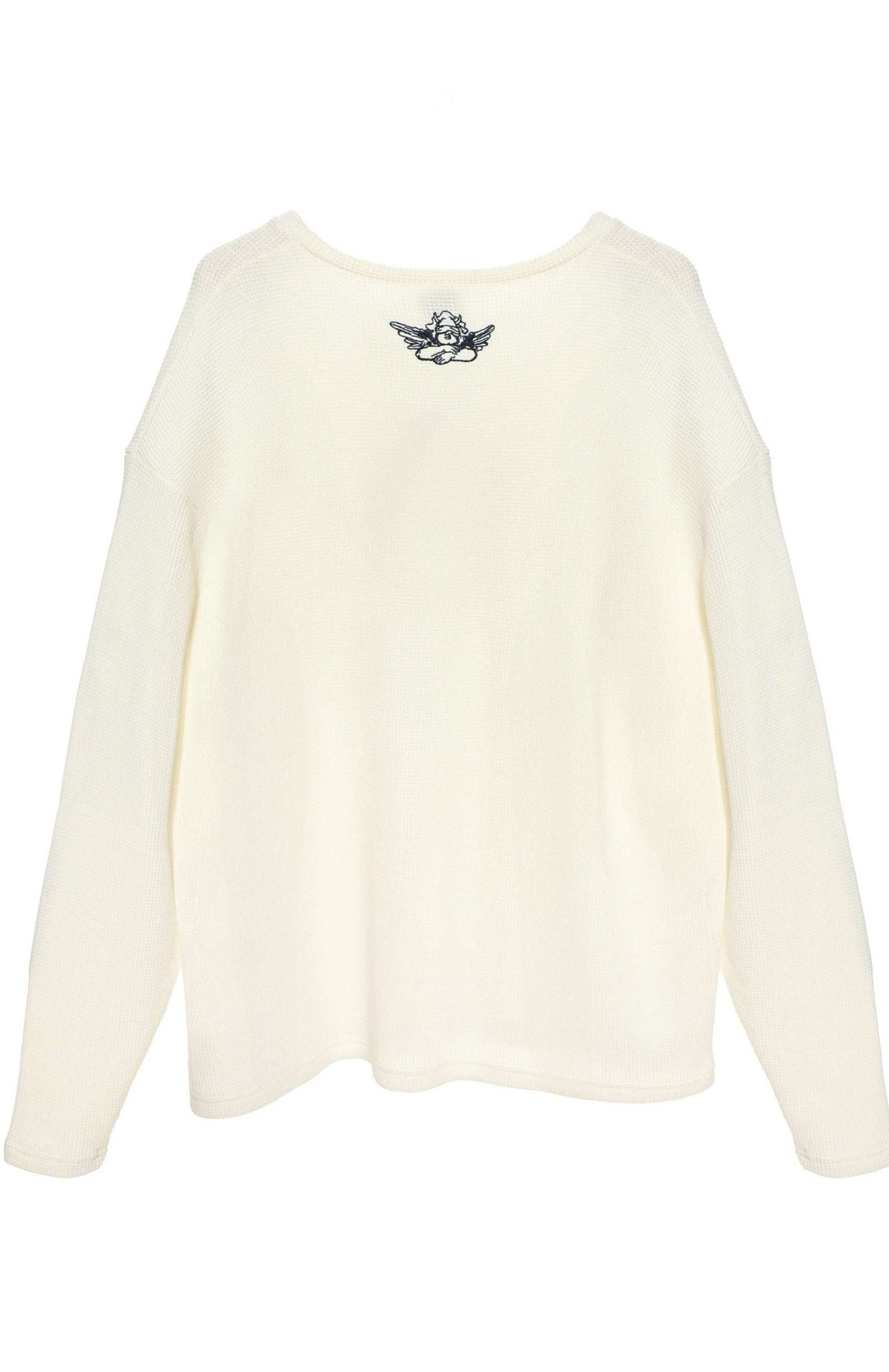 Shop Boys Lie Boys Lie Heavenly Room Service PJ BF Thermal Long Sleeve Tee as seen on Megan Fox Hooded Sweatshirt for women – premium loungewear and festival fashion at Spoiled Brat