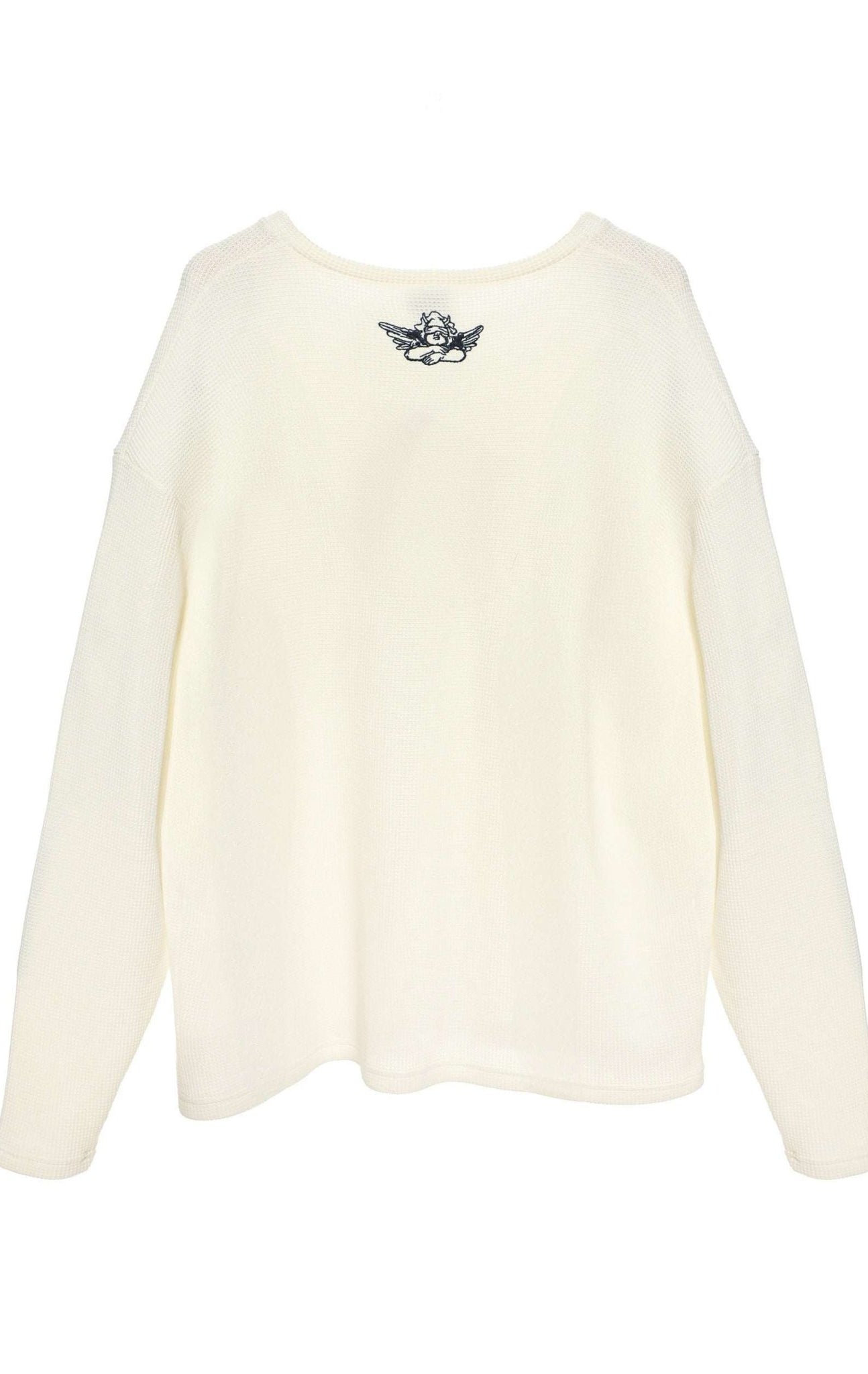 Shop Boys Lie Boys Lie Heavenly Room Service PJ BF Thermal Long Sleeve Tee as seen on Megan Fox Hooded Sweatshirt for women – premium loungewear and festival fashion at Spoiled Brat