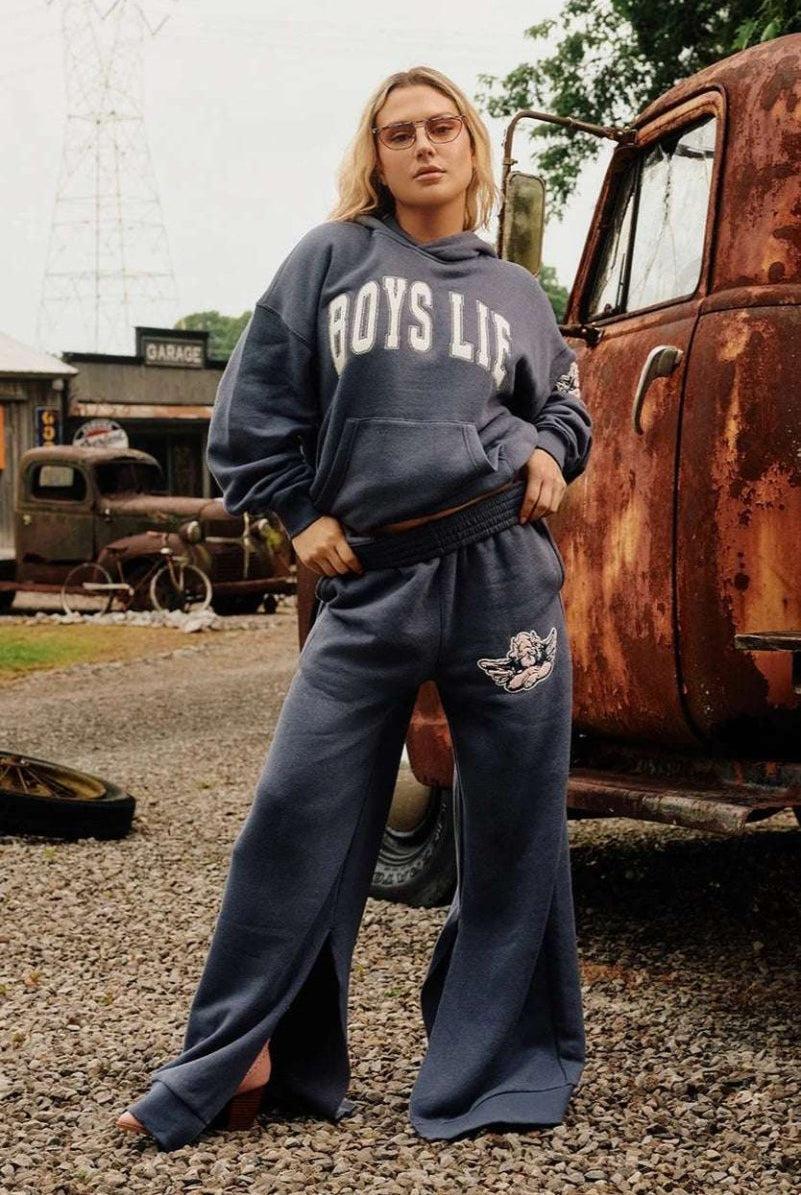 Shop Boys Lie Boys Lie In Too Deep MM Pants Jogger Bottoms for women – premium loungewear and festival fashion at Spoiled Brat