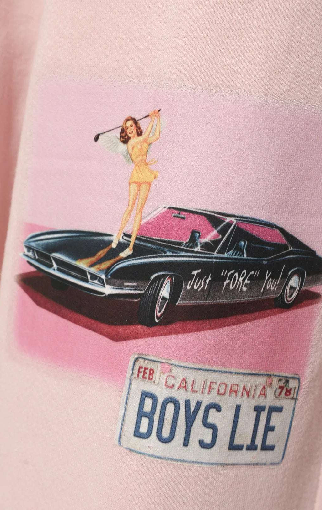 Shop Boys Lie Boys Lie Just Fore You Alex Pants as seen on Molly Marsh Jogger Bottoms for women – premium loungewear and festival fashion at Spoiled Brat