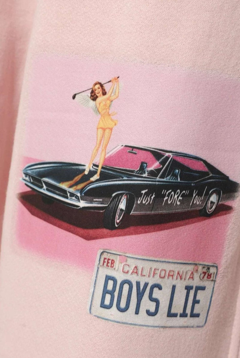 Shop Boys Lie Boys Lie Just Fore You Alex Pants as seen on Molly Marsh Jogger Bottoms for women – premium loungewear and festival fashion at Spoiled Brat