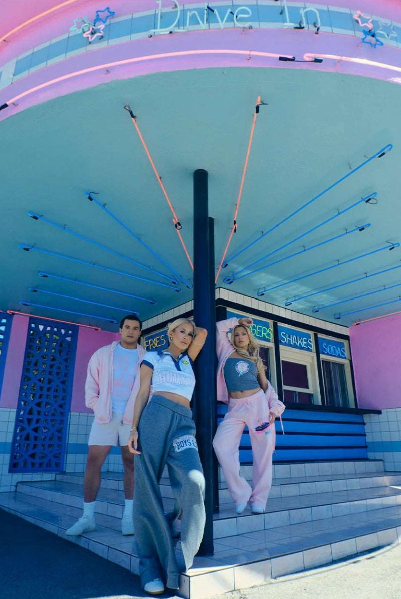 Shop Boys Lie Boys Lie Just Fore You Alex Pants as seen on Molly Marsh Jogger Bottoms for women – premium loungewear and festival fashion at Spoiled Brat