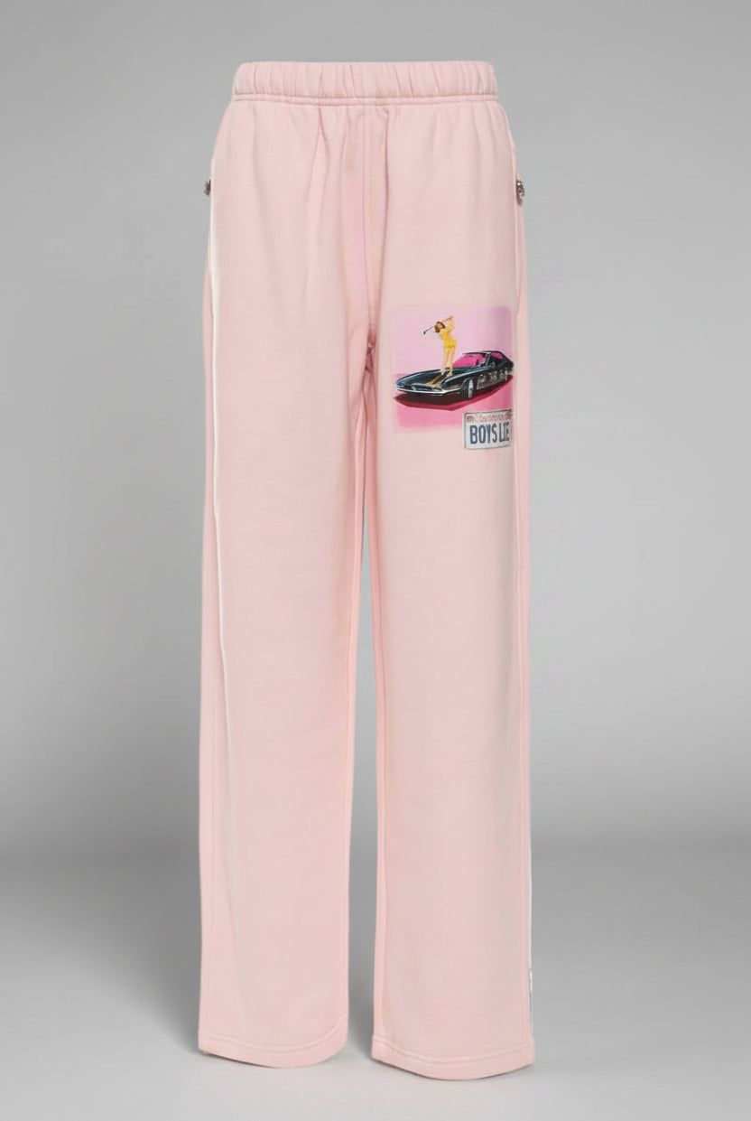 Shop Boys Lie Boys Lie Just Fore You Alex Pants as seen on Molly Marsh Jogger Bottoms for women – premium loungewear and festival fashion at Spoiled Brat