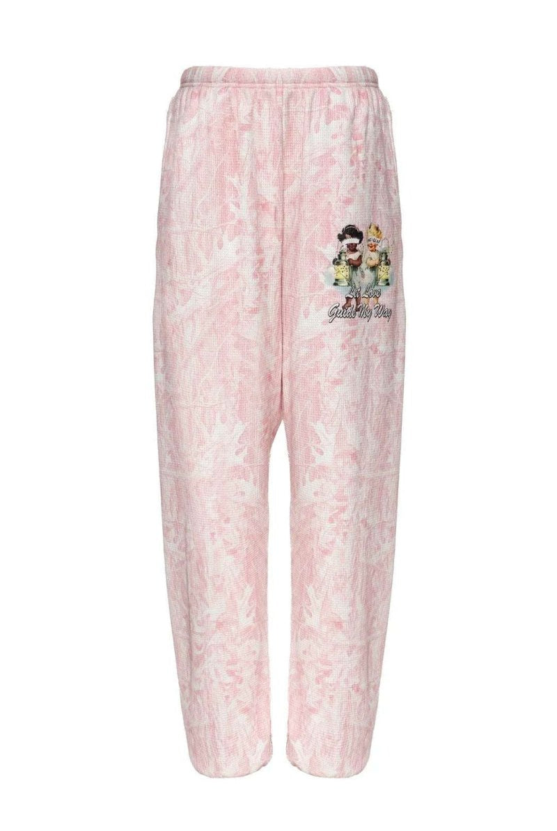 Shop Boys Lie Boys Lie Let Love Guide My Way Kimmy Jogger Pant Jogger Bottoms for women – premium loungewear and festival fashion at Spoiled Brat