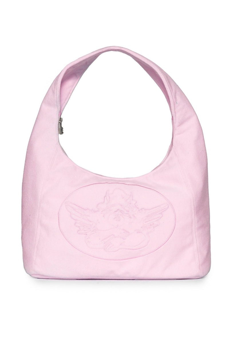 Shop Boys Lie Boys Lie Pink Cant Get Enough Tote Bag Handbag for women – premium loungewear and festival fashion at Spoiled Brat
