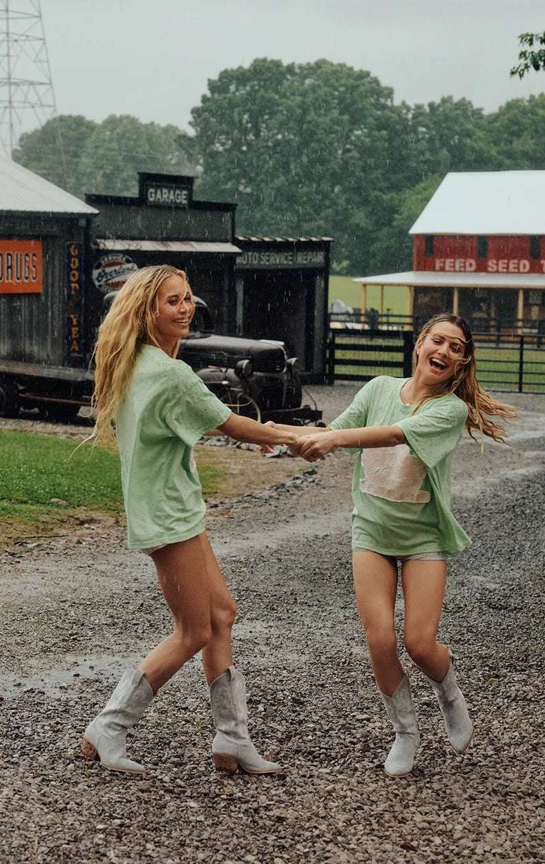 Shop Boys Lie Boys Lie Stitch Me Up Boyfriend Tee Boyfriend T-Shirt for women – premium loungewear and festival fashion at Spoiled Brat