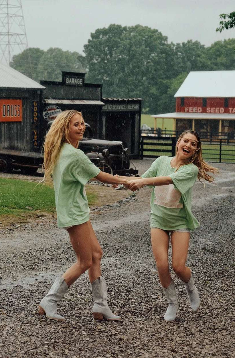 Boys Lie Stitch Me Up Boyfriend Tee - Spoiled Brat