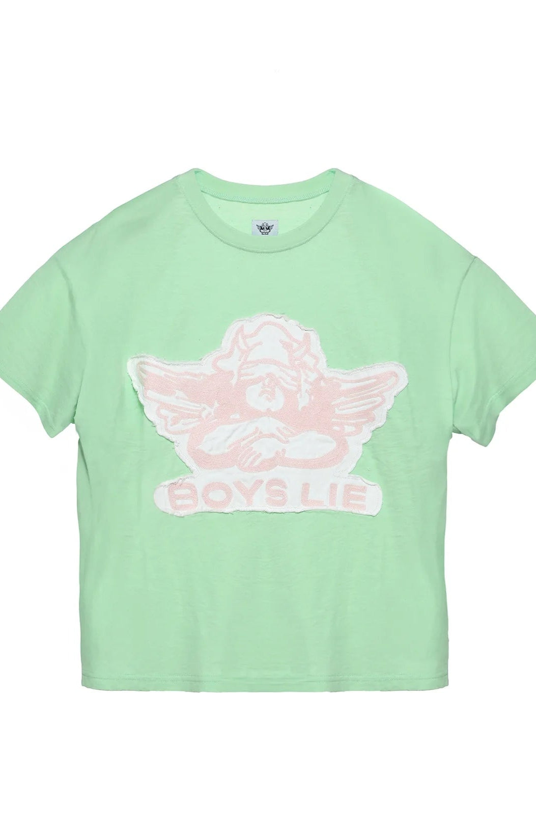 Shop Boys Lie Boys Lie Stitch Me Up Boyfriend Tee Boyfriend T-Shirt for women – premium loungewear and festival fashion at Spoiled Brat