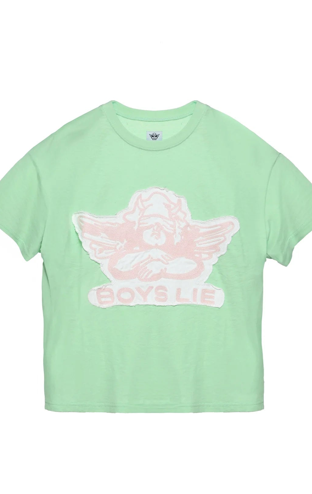 Shop Boys Lie Boys Lie Stitch Me Up Boyfriend Tee Boyfriend T-Shirt for women – premium loungewear and festival fashion at Spoiled Brat