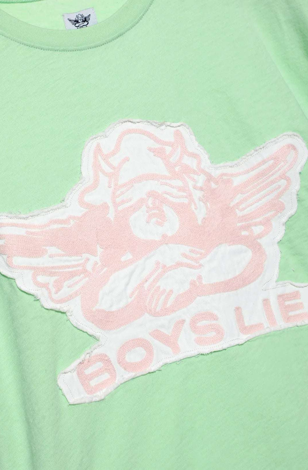 Boys Lie Stitch Me Up Boyfriend Tee - Spoiled Brat