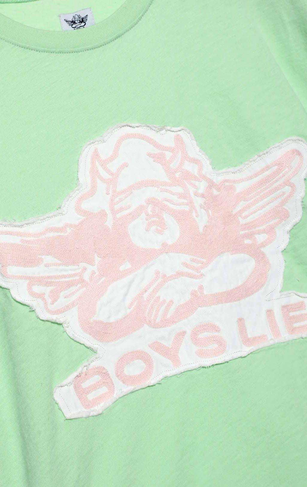 Shop Boys Lie Boys Lie Stitch Me Up Boyfriend Tee Boyfriend T-Shirt for women – premium loungewear and festival fashion at Spoiled Brat